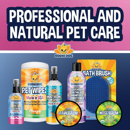 Natural Dog Cologne | Premium Scented Deodorizing Body Spray for Dogs & Cats | Neutralizes Strong Odors with Natural Dog Conditioner | Made in USA (Baby Powder, 4 Fl Oz)