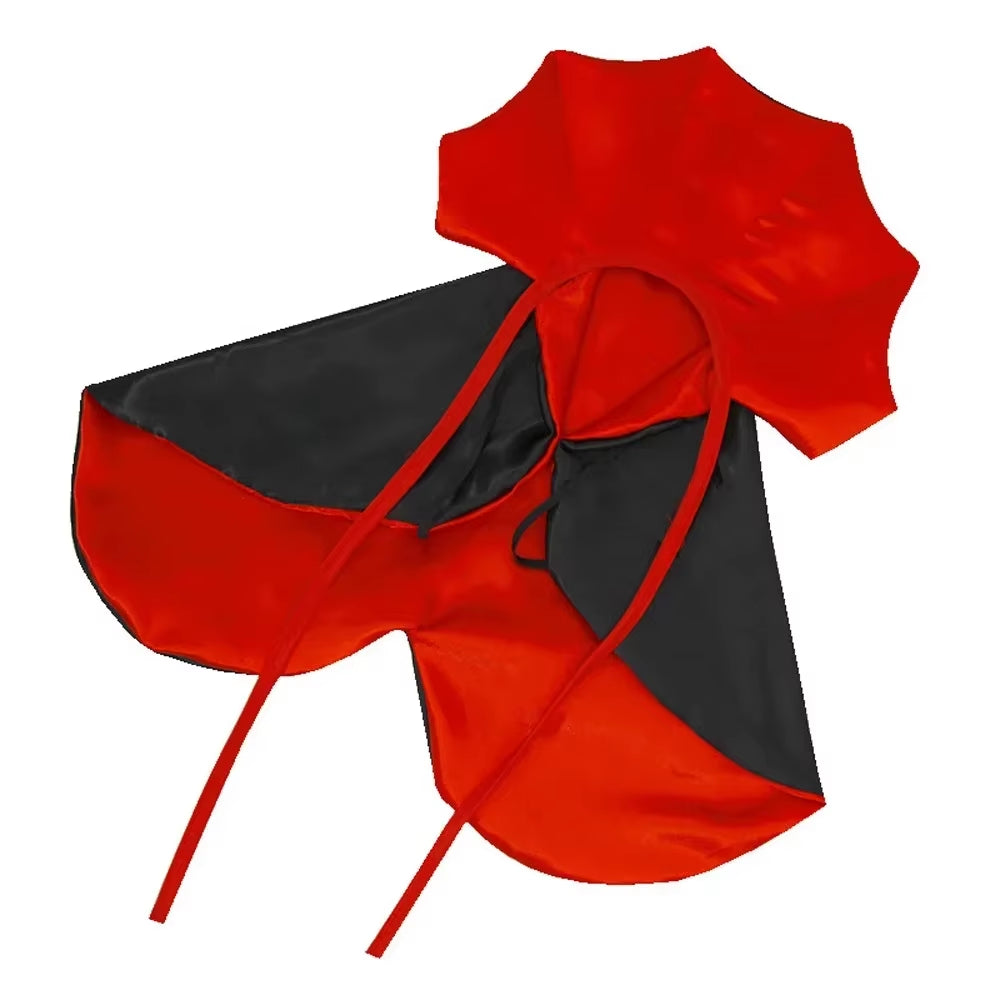 Pet Vampire Cape – Hauntingly Cute Halloween Costume for Cats & Small Dogs